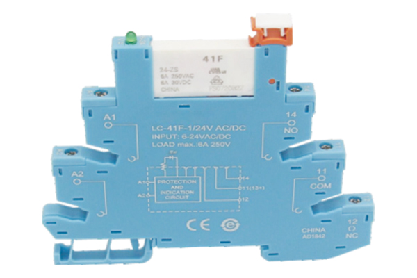 PLC Ultra-thin Relay Socket Module